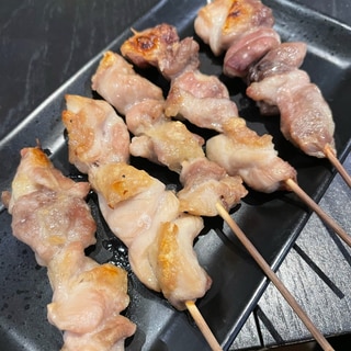 簡単おつまみ！鶏モモ肉の焼き鳥